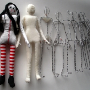 So far, one doll is complete and the rest are in progress as you can see from the photo.